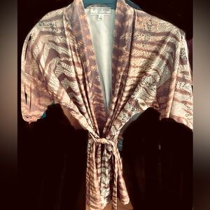 Animal print Short robe